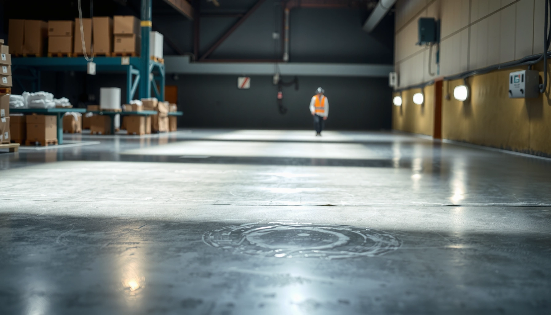 Step-by-step process of waterproofing concrete floors for effective protection.