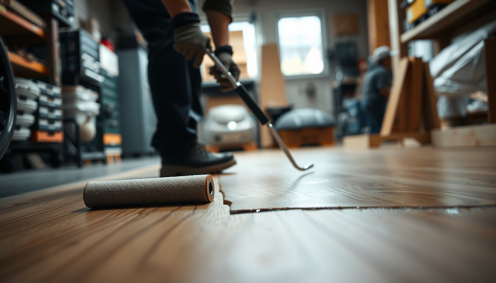 Steps to waterproof engineered wood floors in a garage for durability and protection.