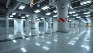 Step-by-step guide on waterproofing polyaspartic floors with detailed instructions and materials.