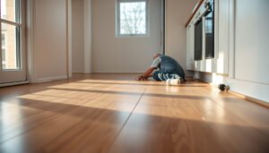 Step-by-step guide on how to waterproof vinyl floors in a rental property