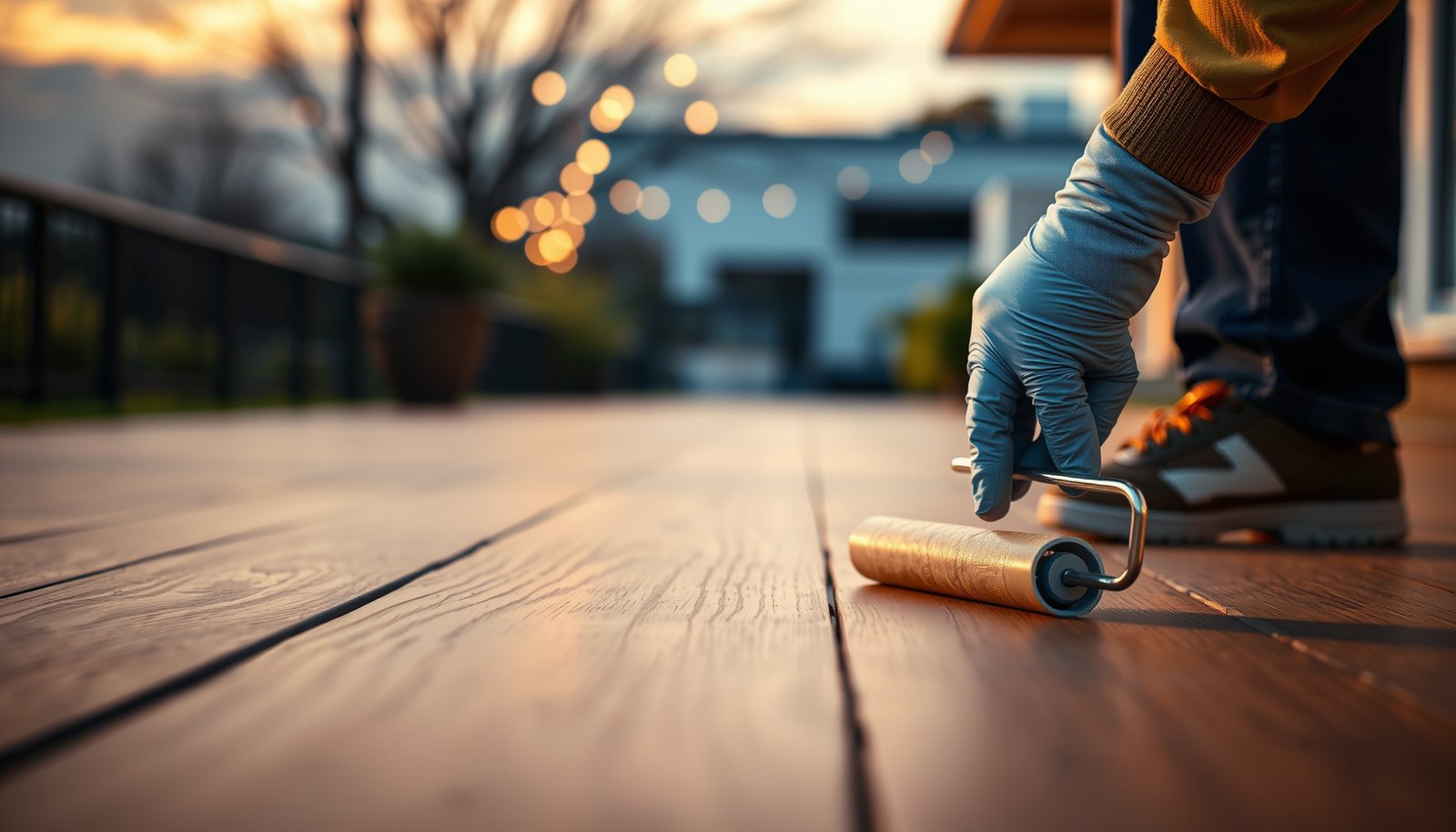 Step-by-step guide on how to waterproof vinyl floors for outdoor walkways.