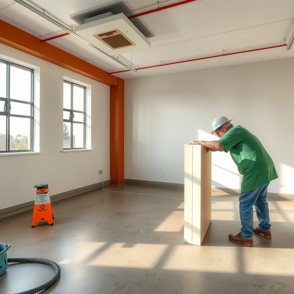 Infographic explaining who should trim concrete floors and when it applies in home improvement projects.