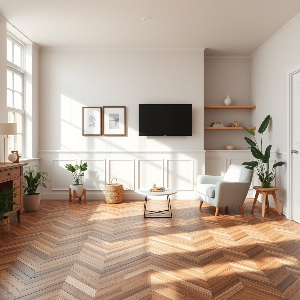 Image showing the target audience for replacing chevron floors, highlighting key considerations before starting.