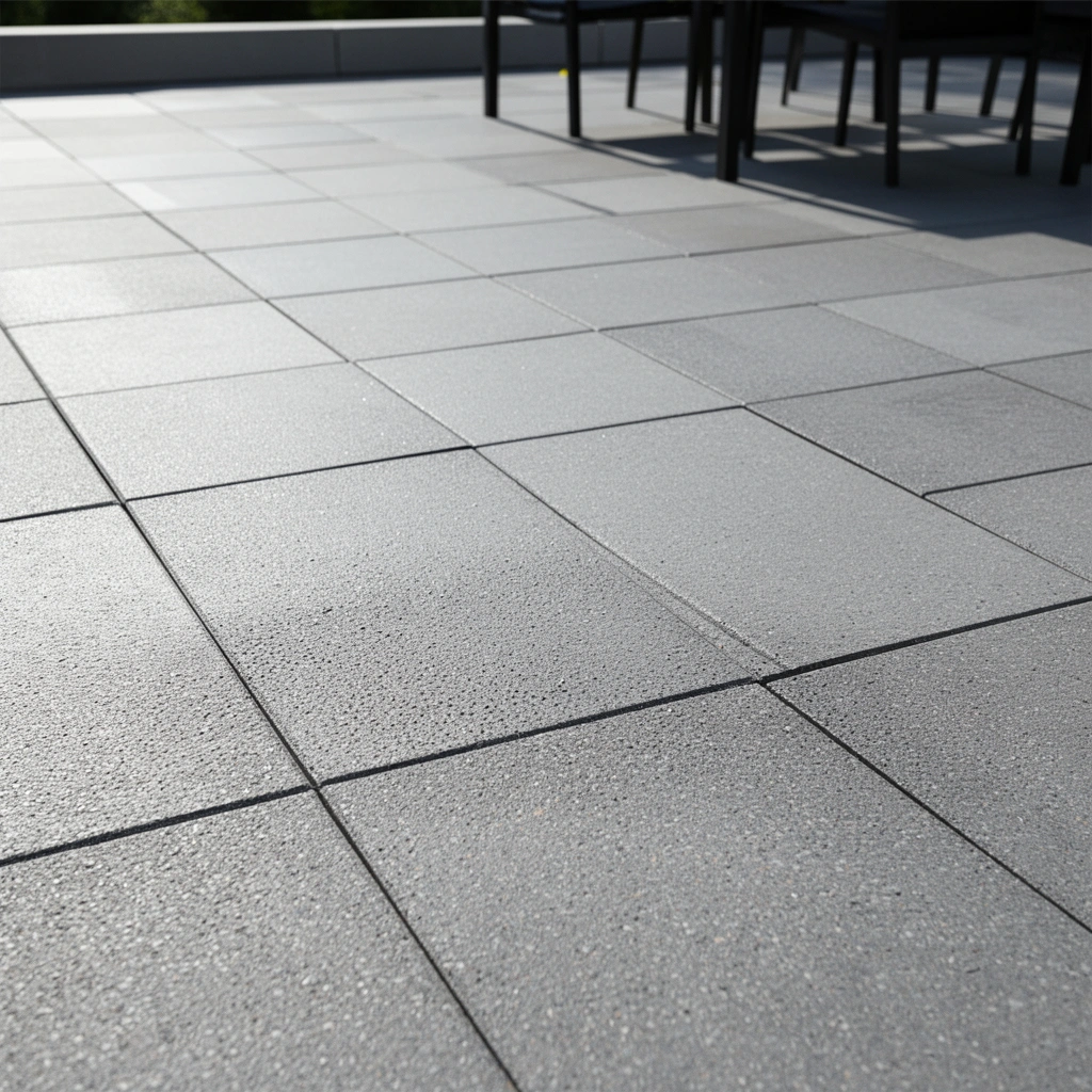 Audience for slip-resistant patio floor guide, including homeowners and DIY enthusiasts.